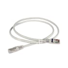 TELEVES - Cavo patch Ethernet Cat 6A S/FTP, 1m, grigio, LSFH, CU DIY-GRI.