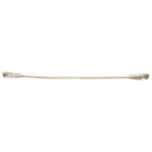 TELEVES - Cavo patch Ethernet Cat6 U/UTP, 0,3m, rame, LSFH, viola, bianco.