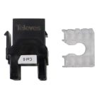 TELEVES - Connettore RJ45 femmina UTP Cat6 per cavi dati 90/180 gradi. 209907