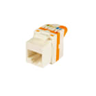 TELEVES - Connettore RJ45 femmina UTP Cat 6A per cavi dati con alette tipo dado.