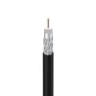 TELEVES - Cavo coassiale T100, 16PAtC PE nero 6,6mm, 100m/bobina Euroclasse Fca e schermatura classe A.