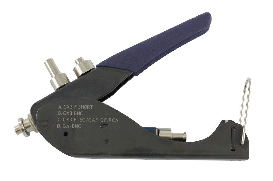 TELEVES - Crimpatrice per connettori universali F.