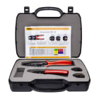 TELEVES - Kit Crimpatrice LMM-200/400 RG59 RG6 per Cavi Coassiali con Valigia