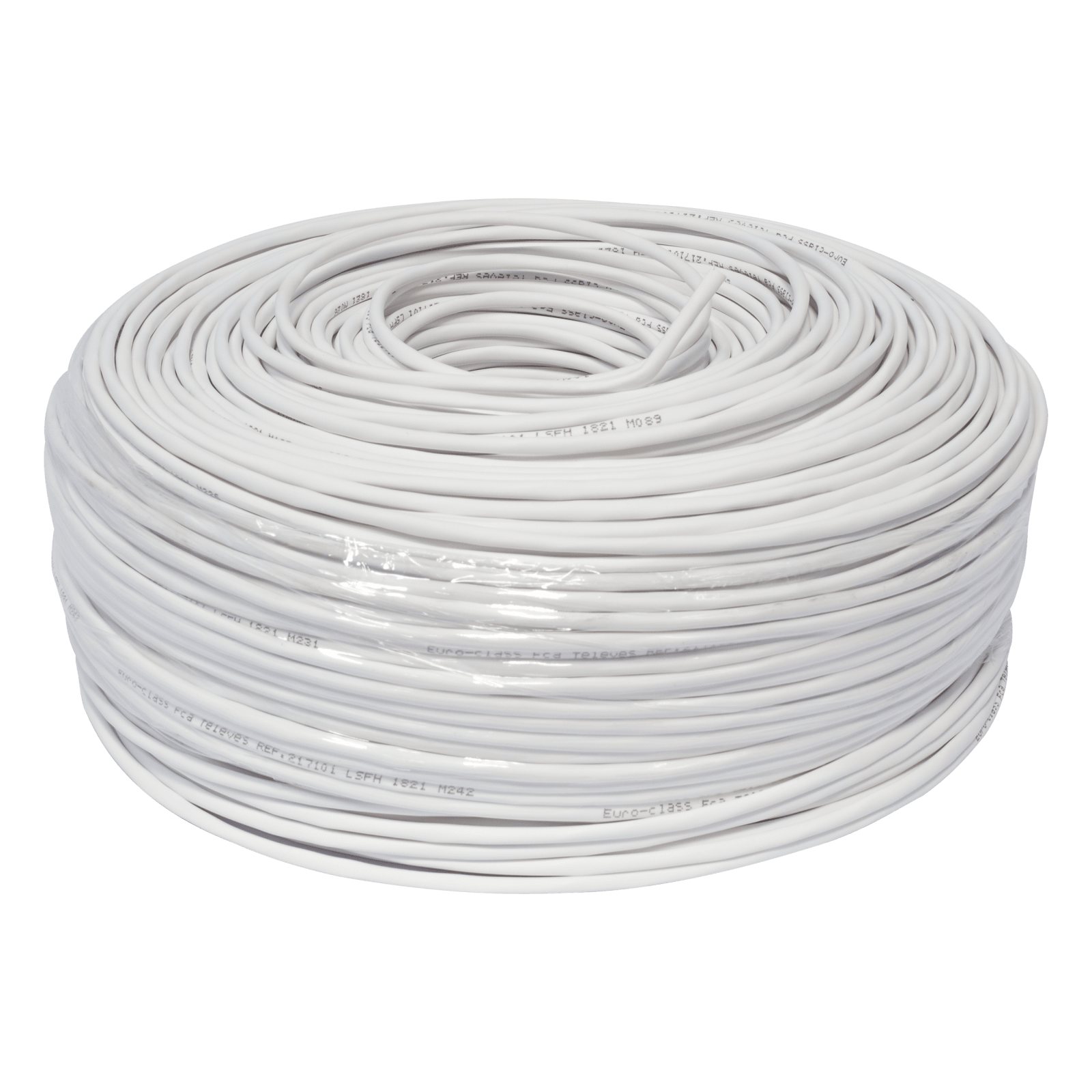 TELEVES - Cavi telefonia 1 coppia 4mm LSFH FCA bianco 250m. 217001