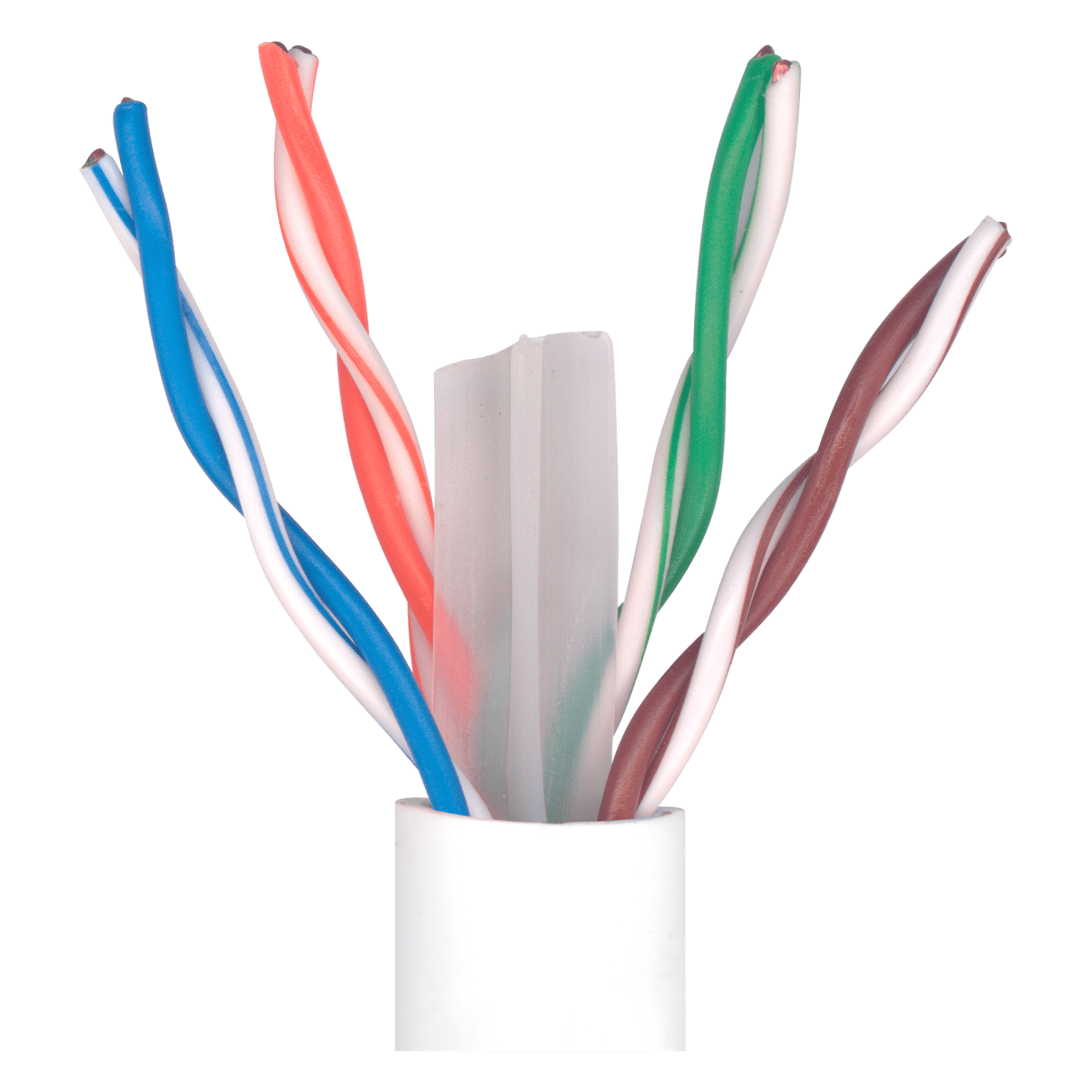 TELEVES - Cavo dati Cat6 U/UTP Fca PVC Bianco 305M 23AWG DK6000.