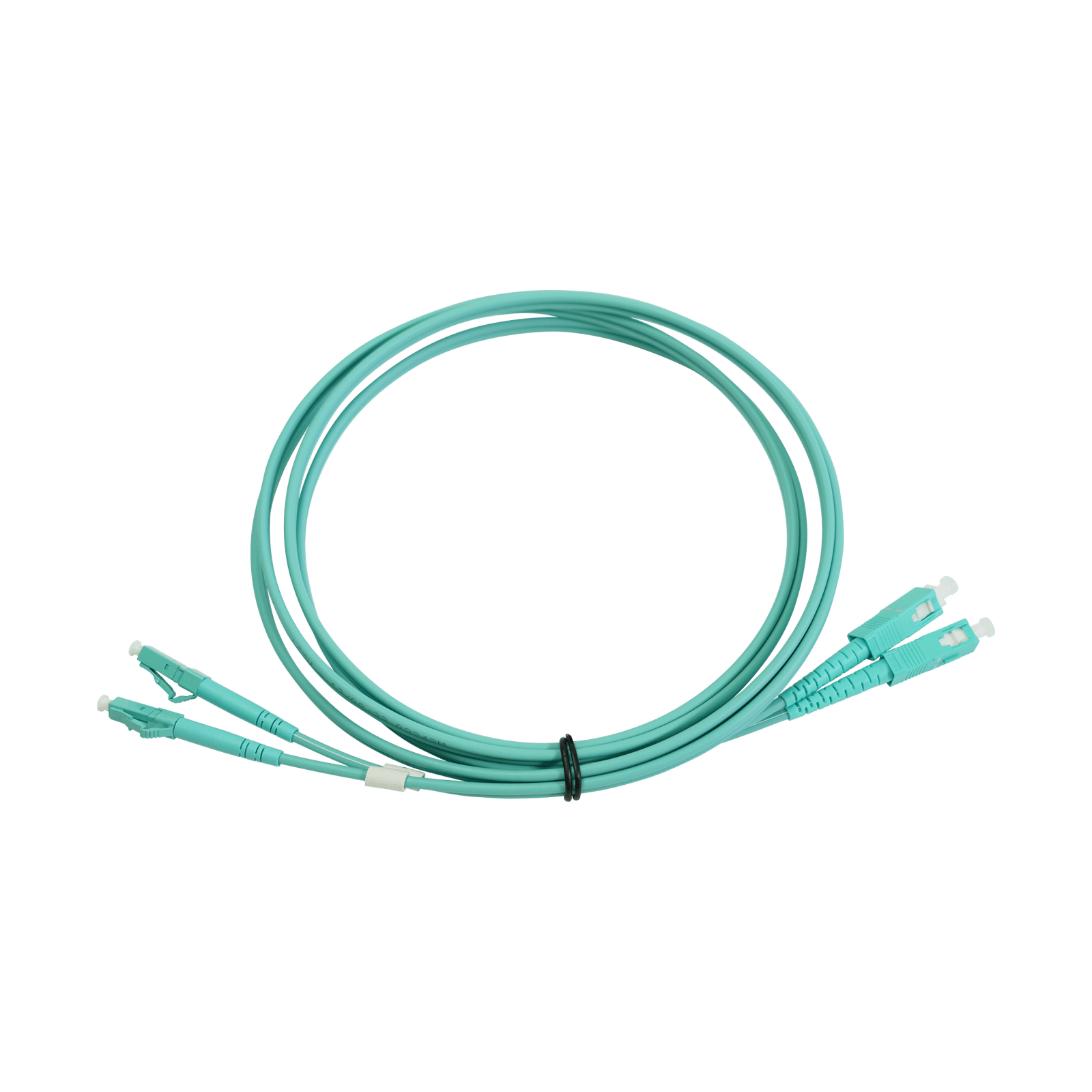 TELEVES - Bretella duplex fibra ottica LC/PC SC/PC multimodale OM3 LSFH 2M da interno.