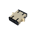 TELEVES - Adattatore Duplex SC Femmina - SC Femmina Multimodale MM, Beige.