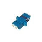 TELEVES - Adattatore Ottico LC Femmina - LC Femmina Duplex Monomodale (SM) Azurro.
