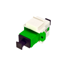 TELEVES - Modulo Keystone con adattatore SC/APC per prese in fibra ottica femmina.