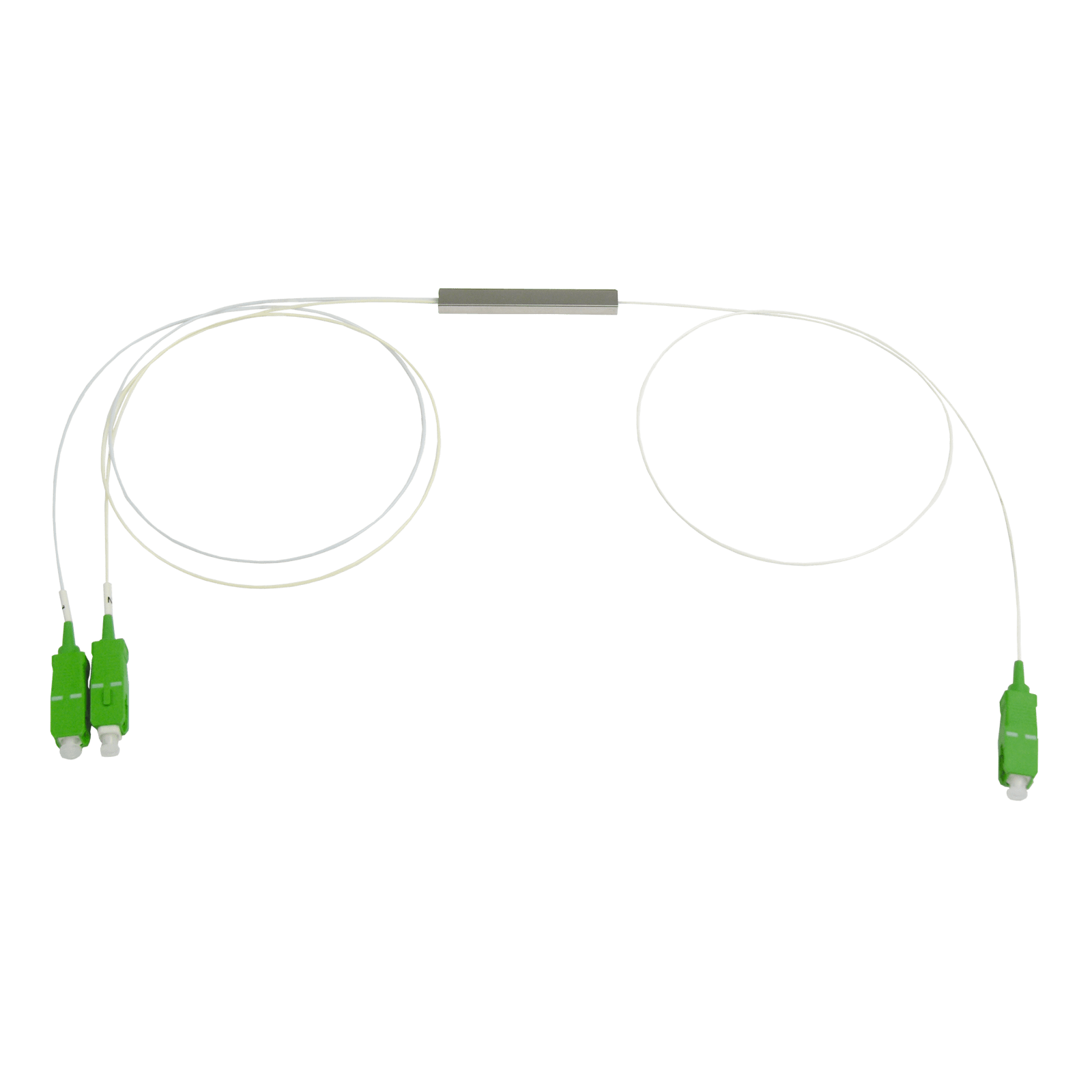 TELEVES - Splitter ottico F.O. 1260-1650nm SC/APC 2 vie 4dB PLC 2D 1260-1650nm 4dB.
