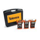 TELEVES - Kit di misura dell'attenuazione su fibra ottica: SM/MM.