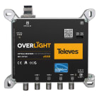TELEVES - Ricevitore ottico dCSS Overlight con 2 uscite dCSS/Legacy e 2 uscite Terr. Per applicazioni SKY, FM, DAB, UHF e SAT. 237520