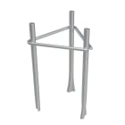 TELEVES - Base rigida fissa ad incasso, zinco + RPR traliccio 180 SE.