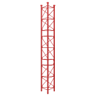 TELEVES - Traliccio intermedio zincato rosso 3 metri con pittura 450.