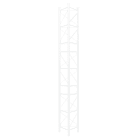 TELEVES - Traliccio intermedio rinforzato, Zinco + Pittura, 450, 3 metri, Bianco.