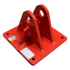 TELEVES - Tralicci 550 Base Basc. da Incasso/Avvitare, Galvanizzata a Caldo + Pittura XL.