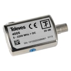 TELEVES - Attenuatore regolabile per terrestre/satellite, regolazione 0-20dB, 5-2200MHz +.