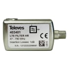 TELEVES - Filtro LTE60 F 5-790MHz V/U (C21-60) HR (High Rejection) 47...790MHz Connettore F.