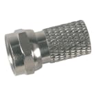 TELEVES - Connettore con filettatura F, O-ring per cavi T100plus, T100 e CXT-1.
