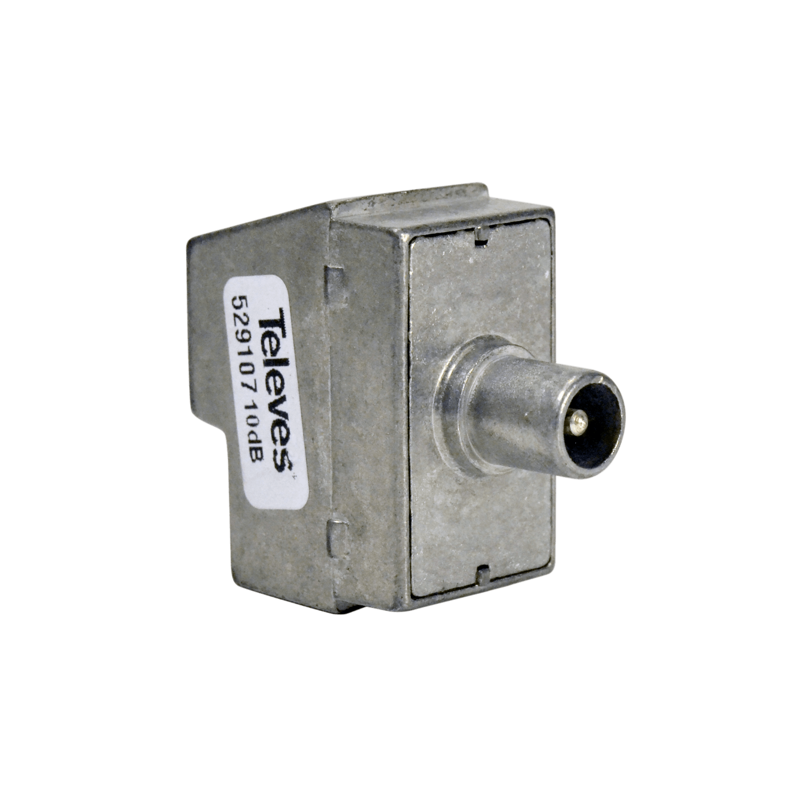 TELEVES - Presa passante TV/SAT 40-2400MHz IEC maschio 10dB.