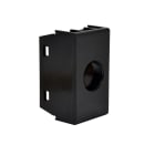 TELEVES - Cover con 1 foro per prese coassiali di tipo AVE nera connettore plastica.