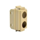 TELEVES - Cover per prese coassiali 2 fori tipo Vimar serie 8000 Connettori plastiche.