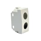 TELEVES - Cover per fori bianca tipo ABB e plastiche per connettori coassiali 2.