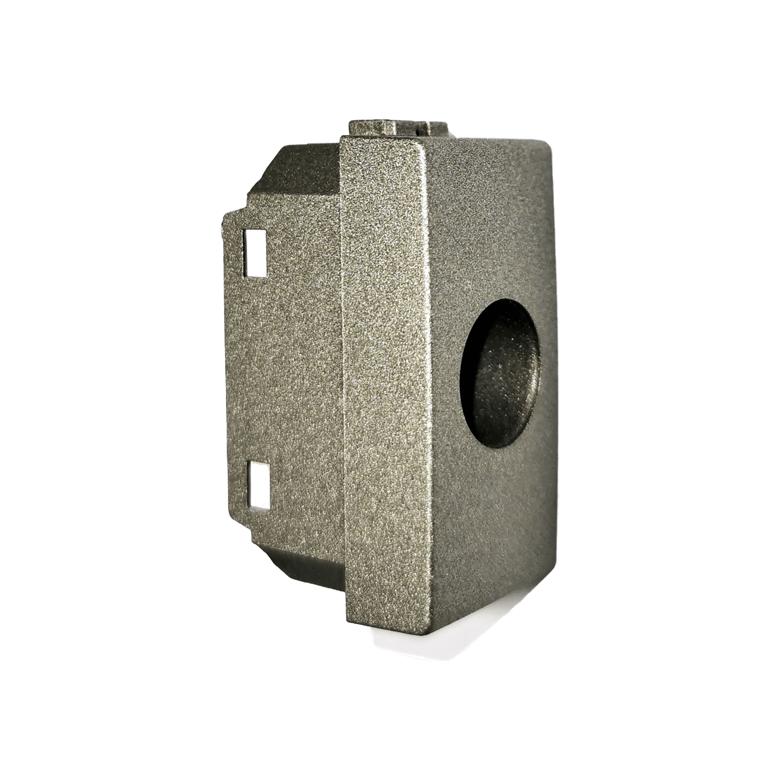 TELEVES - Cover metal per prese coassiali con 1 connettore Vimar Arke.