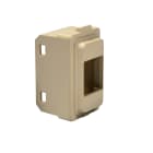 TELEVES - Cover bianca per connettore RJ45, plastiche per prese dati.