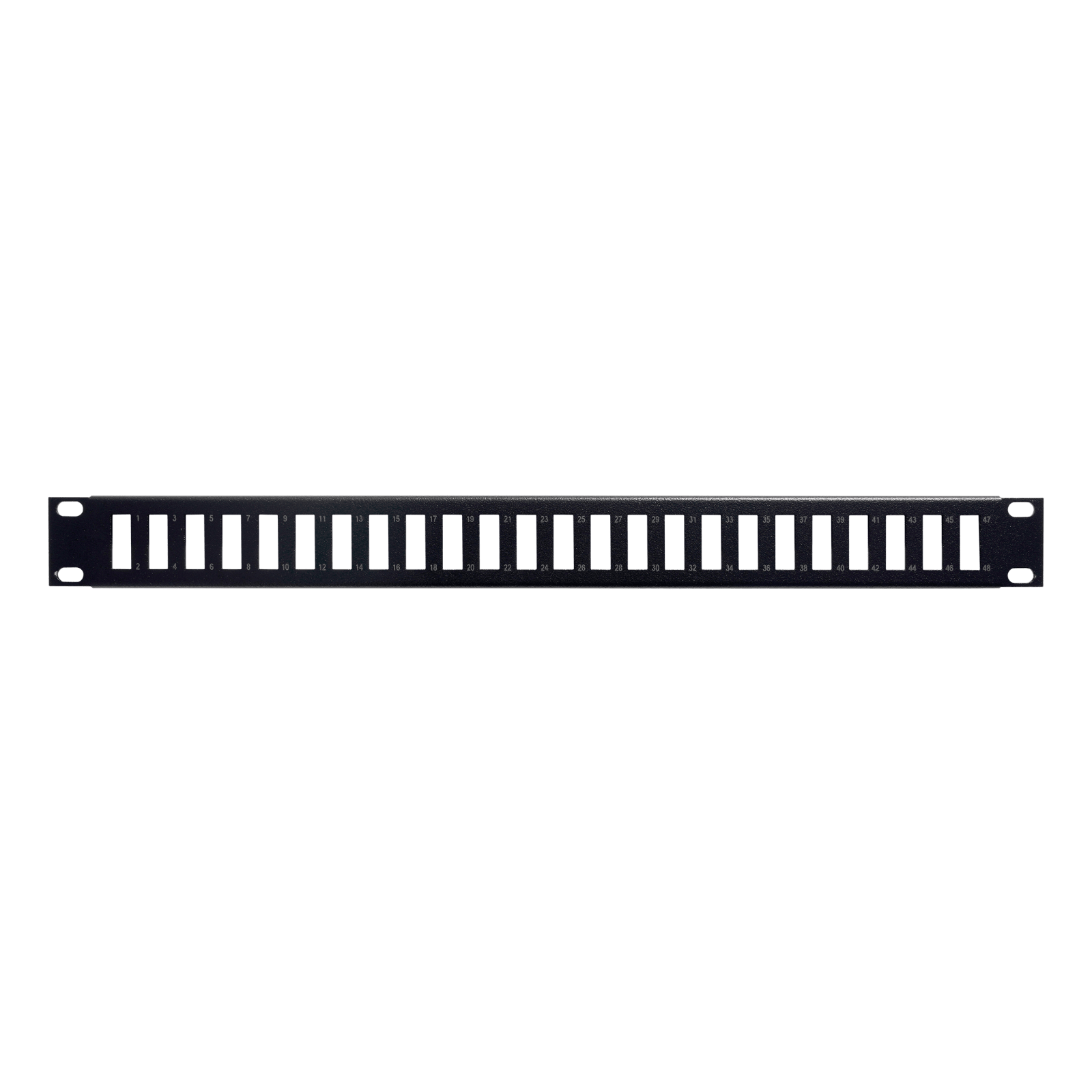 TELEVES - Pannello Rack 19 1U, capacità fino a 24 adattatori SC Duplex o LC Quad.