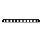 TELEVES - Pannello Rack 19 1U, capacità fino a 24 adattatori SC Duplex o LC Quad.