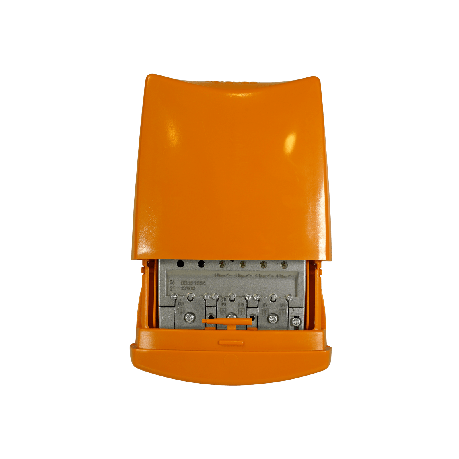 TELEVES - Amplificatore da palo 12V 4 ingressi BIII/DAB-UHF-21...33-36...48/60 basso guadagno (banda divisa)