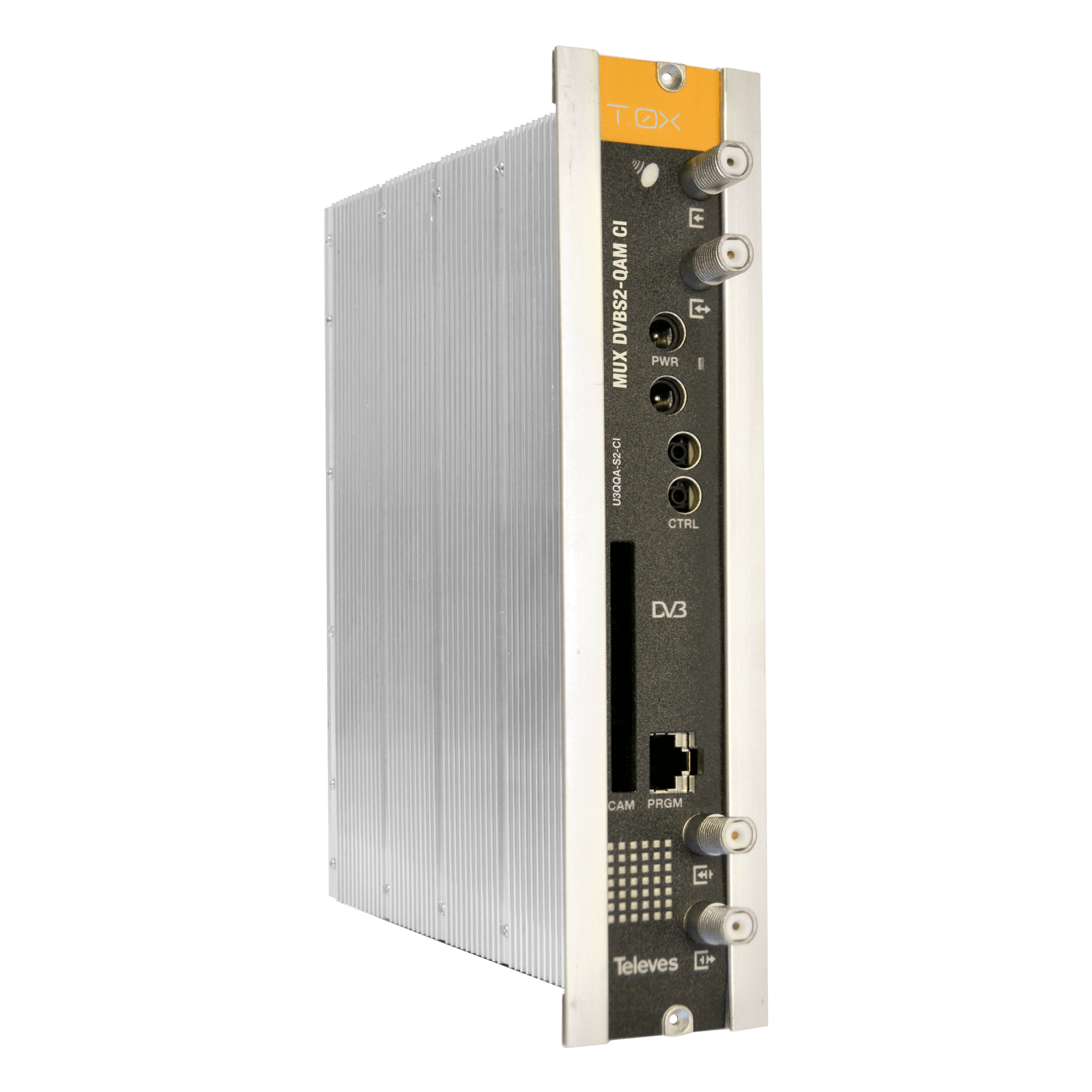 TELEVES - Trasmodulatore Singolo con Remux DVBS/S2 - DVBC (QAM Annesso A) CI 47..862MHZ R.