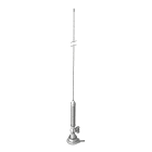 TELEVES - Antenna mobile flessibile 1/4 onda inox per ricezione FM da 68 a 174MHz.