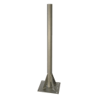 TELEVES - Base T Suolo 1.3m Supporto T 750x200mm Zinco + RPR.