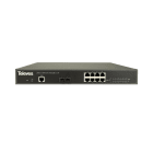 TELEVES - Switch Ethernet Layer 2+ 8xGbE (PoE+, 130W) + 2xSFP (1Gbps)