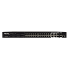 TELEVES - Switch Ethernet Layer 2+ 24xGbE (PoE+, 370W) + 4x Combo GbE/SFP.