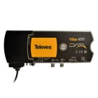 TELEVES - Modem CoaxData 1Gbps HDTV, Convertitore multimediale Ethernet - Coassiale, PLC e SFP (fibra ottica)