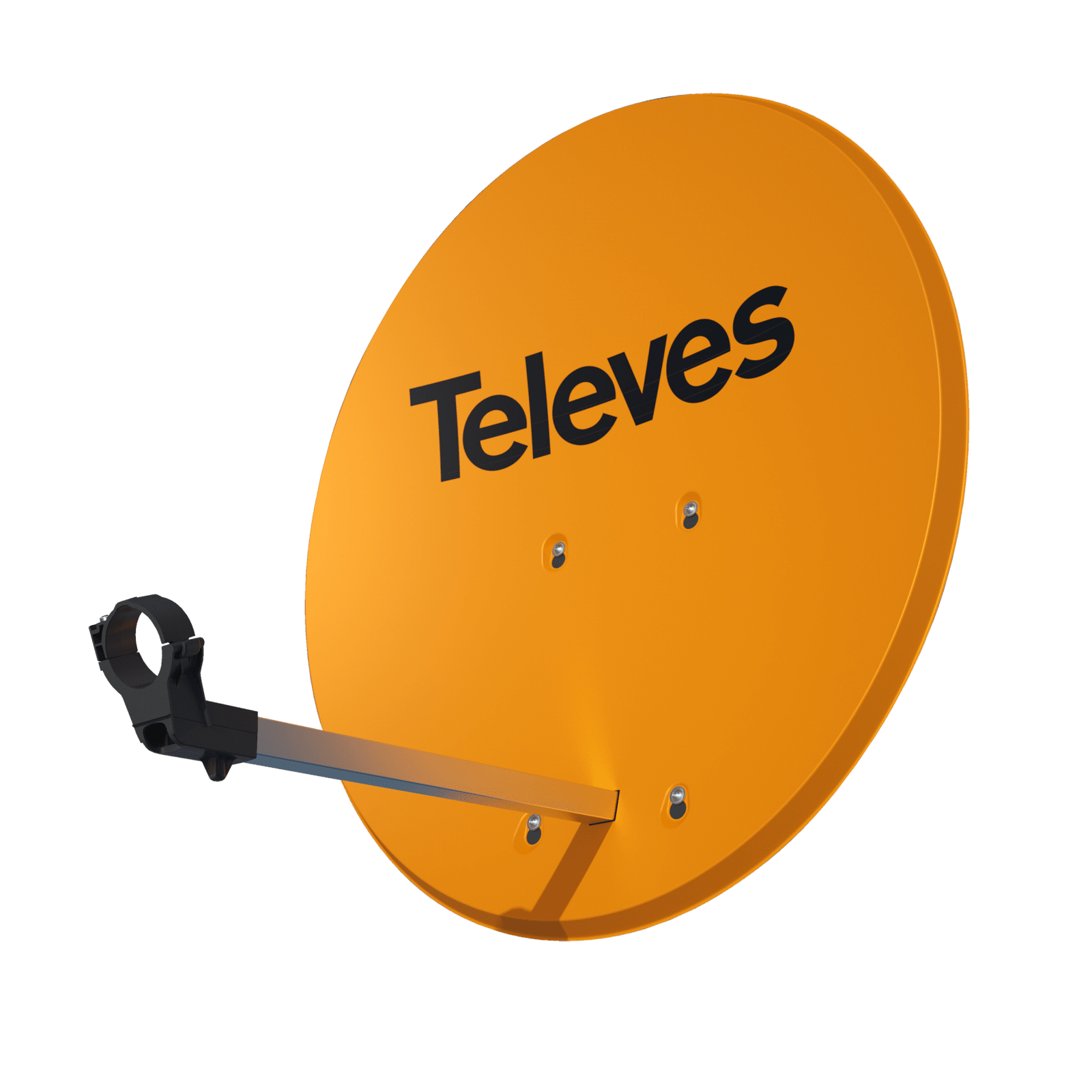 TELEVES - Parabola in alluminio ISD 630 63x57cm con guadagno di 36,2dBi e larghezza di 10U.