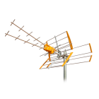 TELEVES - Antenna V Zenit Mix BIII/UHF, 2do Dividendo Digitale (LTE700), G8.5/15dBi Col.