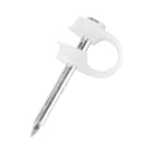 TELEVES - Ferma cavo coassiale chiuso per fissaggio di un cavo coassiale.