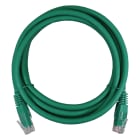 TELEVES - Cavo patch Ethernet U/UTP Cat6 LSFH, verde, 2m.