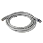 TELEVES - Cavo patch Ethernet Cat6A S/FTP, 3m, grigio, LSFH, DIY-GRI.