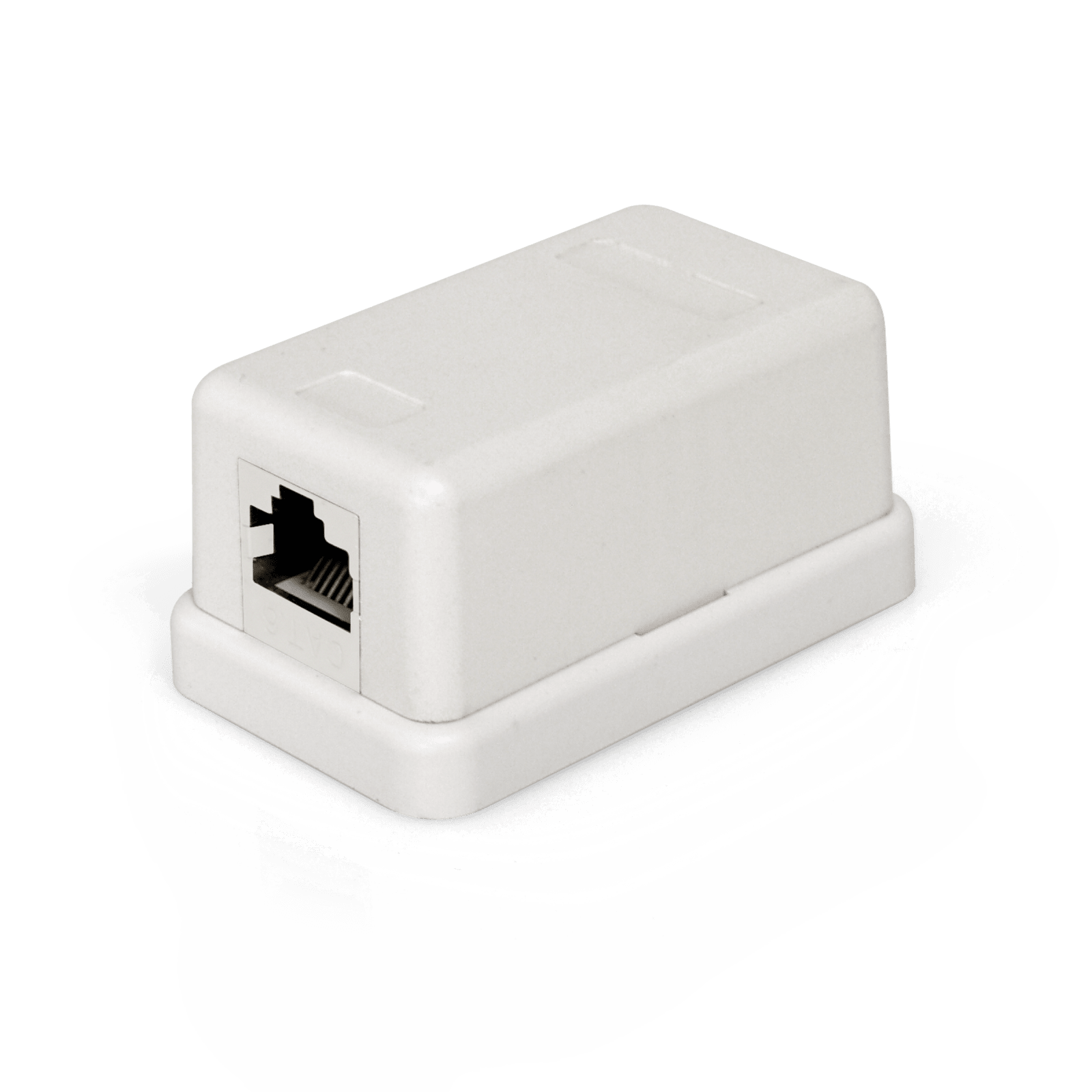 TELEVES - Presa terminale dati con 1 connettore RJ45 femmina Cat 6 UTP.