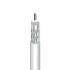 TELEVES - Cavo coassiale classe A 6,8mm bianco 250m/box T100, 16VAtC Euroclasse Eca schermatura.