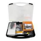 TELEVES - Kit connettore a compressione tipo F per cavi coassiali di tripla schermatura TSH - valigetta.