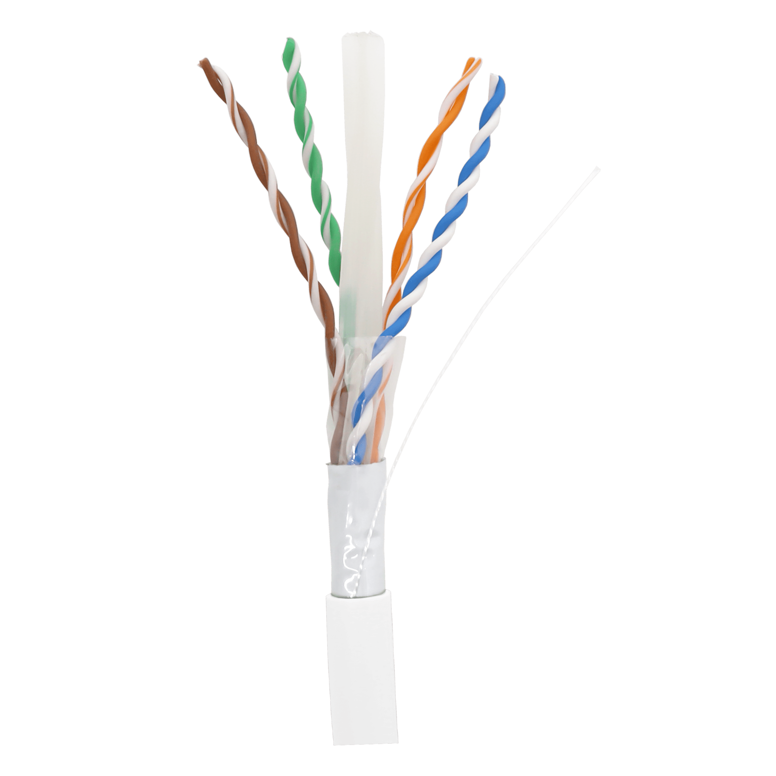 TELEVES - Cavo dati dk6000a u/utp cat 6a b2ca lsfh 23awg cu bianco 5