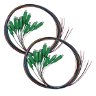 TELEVES - 24 bretelle pigtails SC/APC, monomodale, LSFH da interno, 900um FO SM.