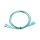 TELEVES - Bretella duplex fibra ottica LC/PC SC/PC multimodale OM3 LSFH 2M da interno.