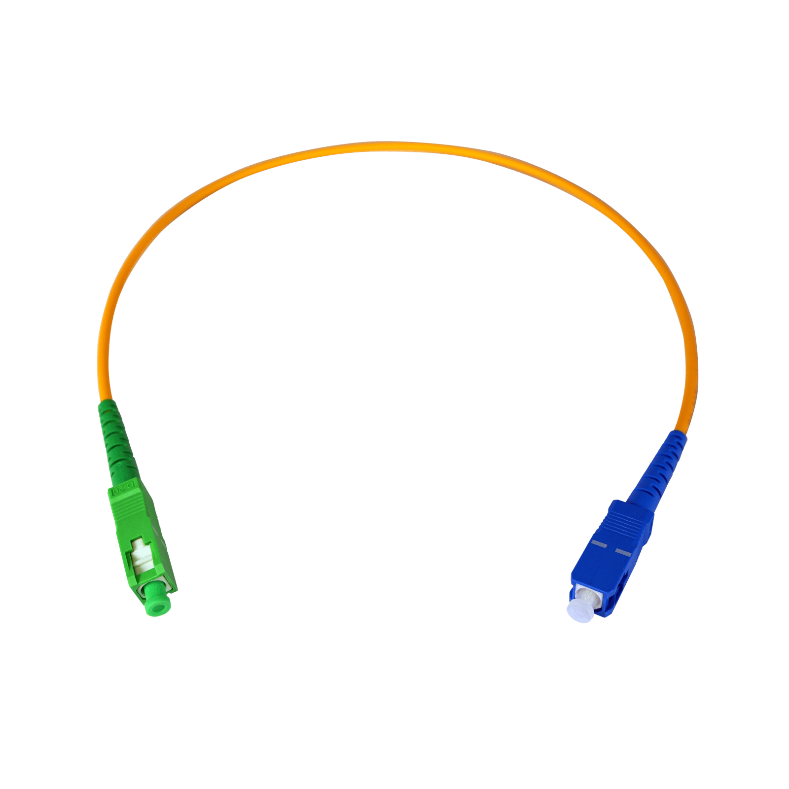 TELEVES - Bretella fibra ottica SC/APC-SC/UPC monomodale LSFH Euroclasse Dca interno 0.4M